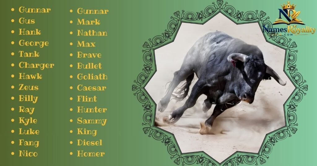 Male Bull Names