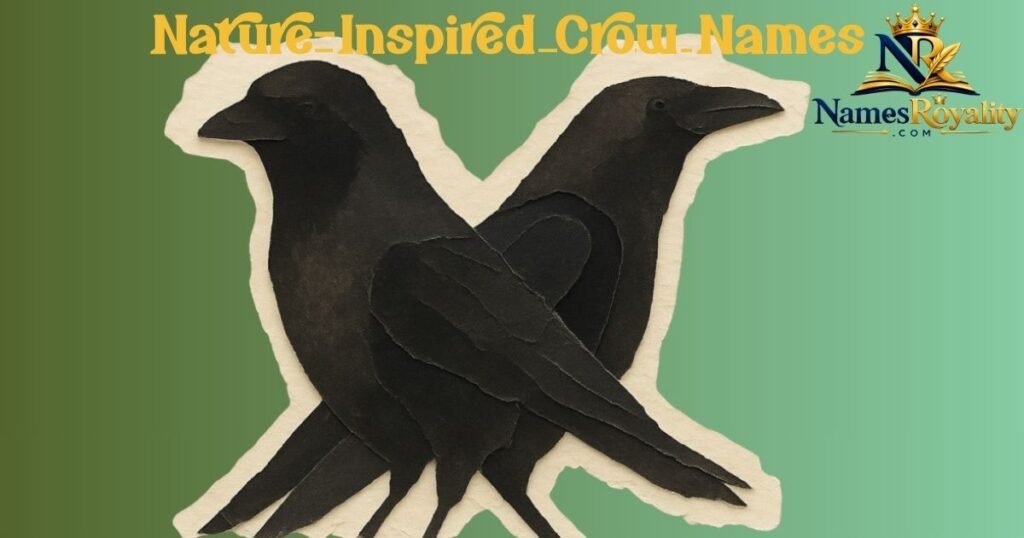 Nature-Inspired Crow Names