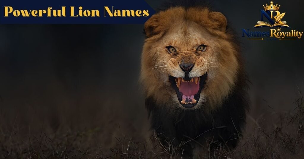 Powerful Lion Names