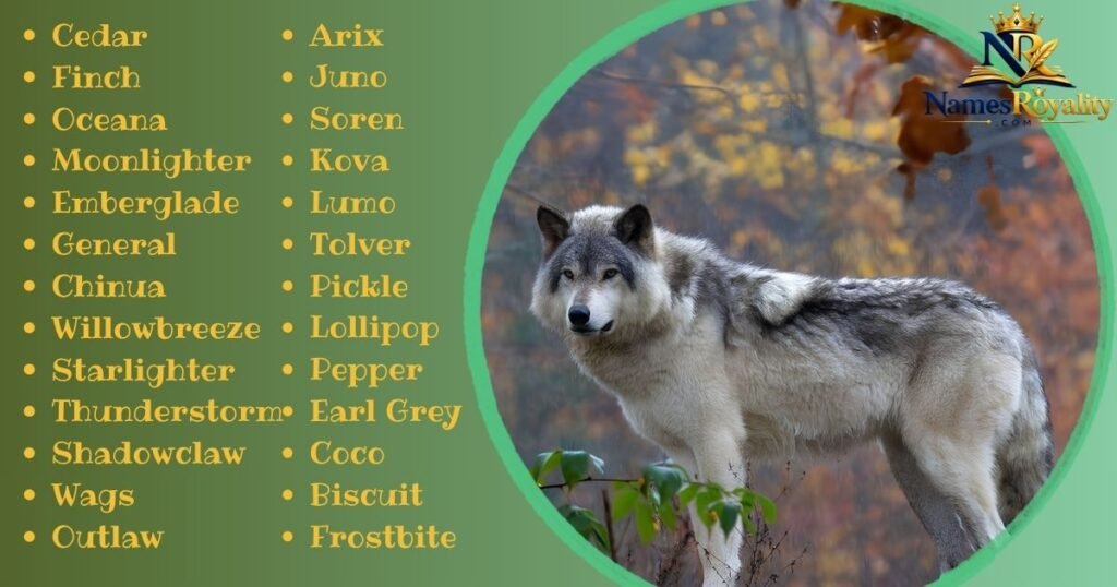 Unique Wolf Names